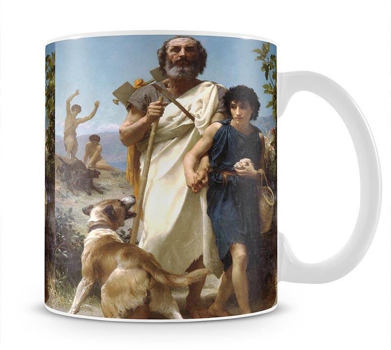 Homer and his Guide 1874 By Bouguereau Mug - Canvas Art Rocks - 1