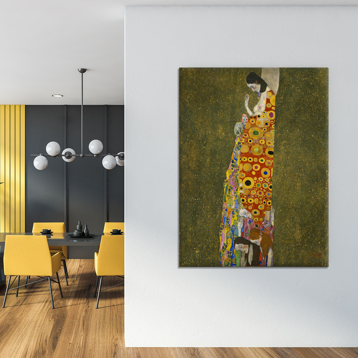 Hope II by Klimt Canvas Print or Poster - Canvas Art Rocks - 4