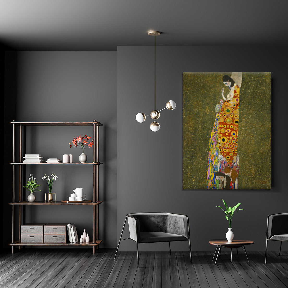 Hope II by Klimt Canvas Print or Poster - Canvas Art Rocks - 5