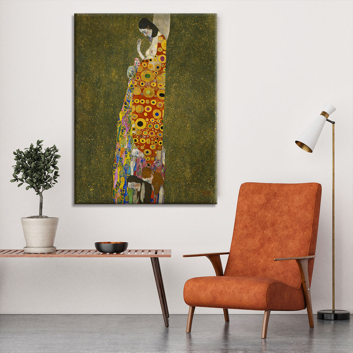 Hope II by Klimt Canvas Print or Poster - Canvas Art Rocks - 6