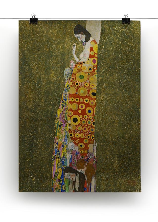 Hope II by Klimt Canvas Print or Poster - Canvas Art Rocks - 2