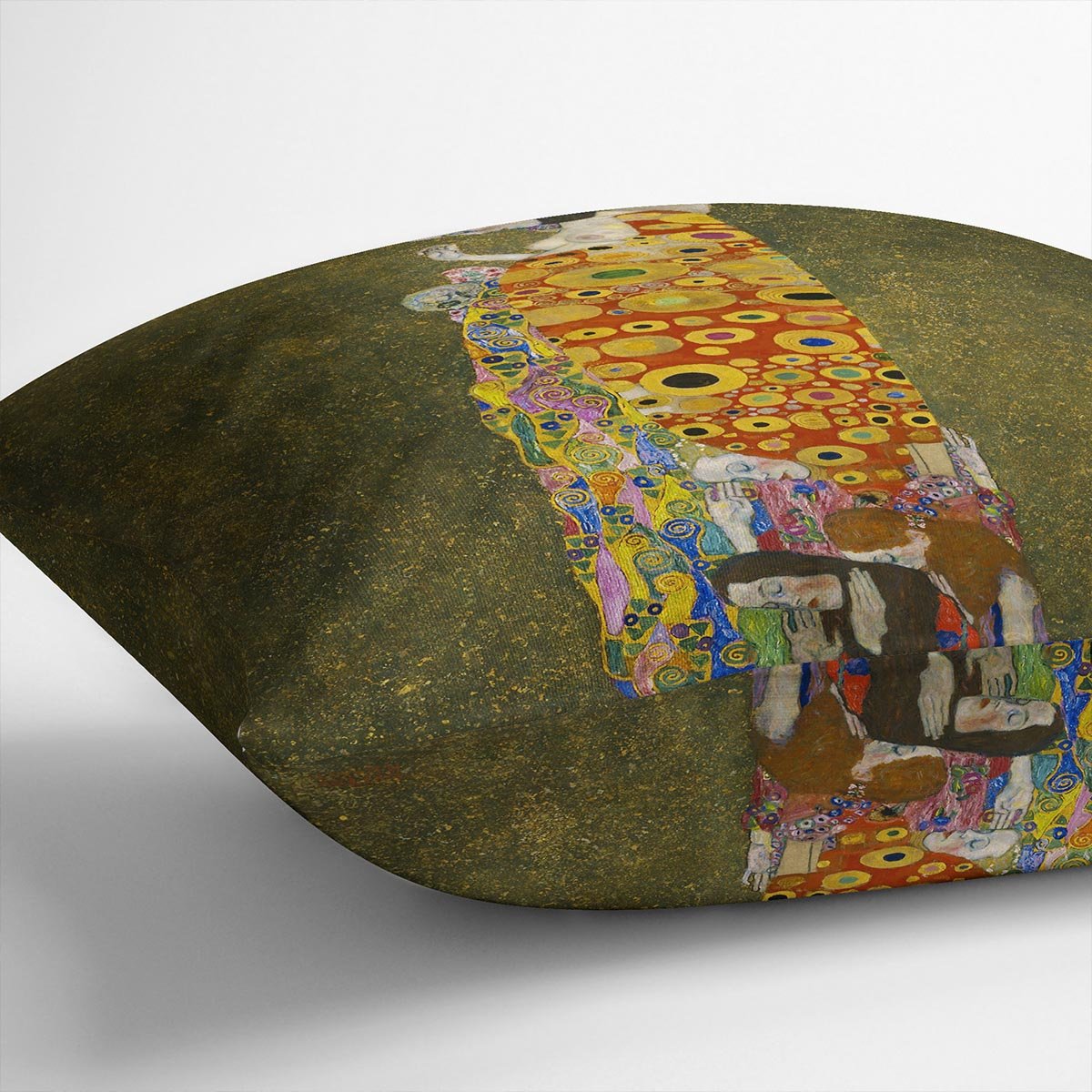 Hope II by Klimt Throw Pillow