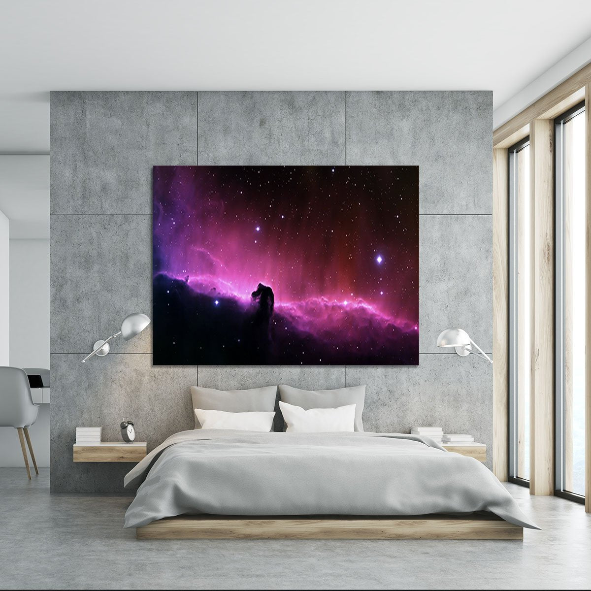 Horse Head Sky Canvas Print or Poster