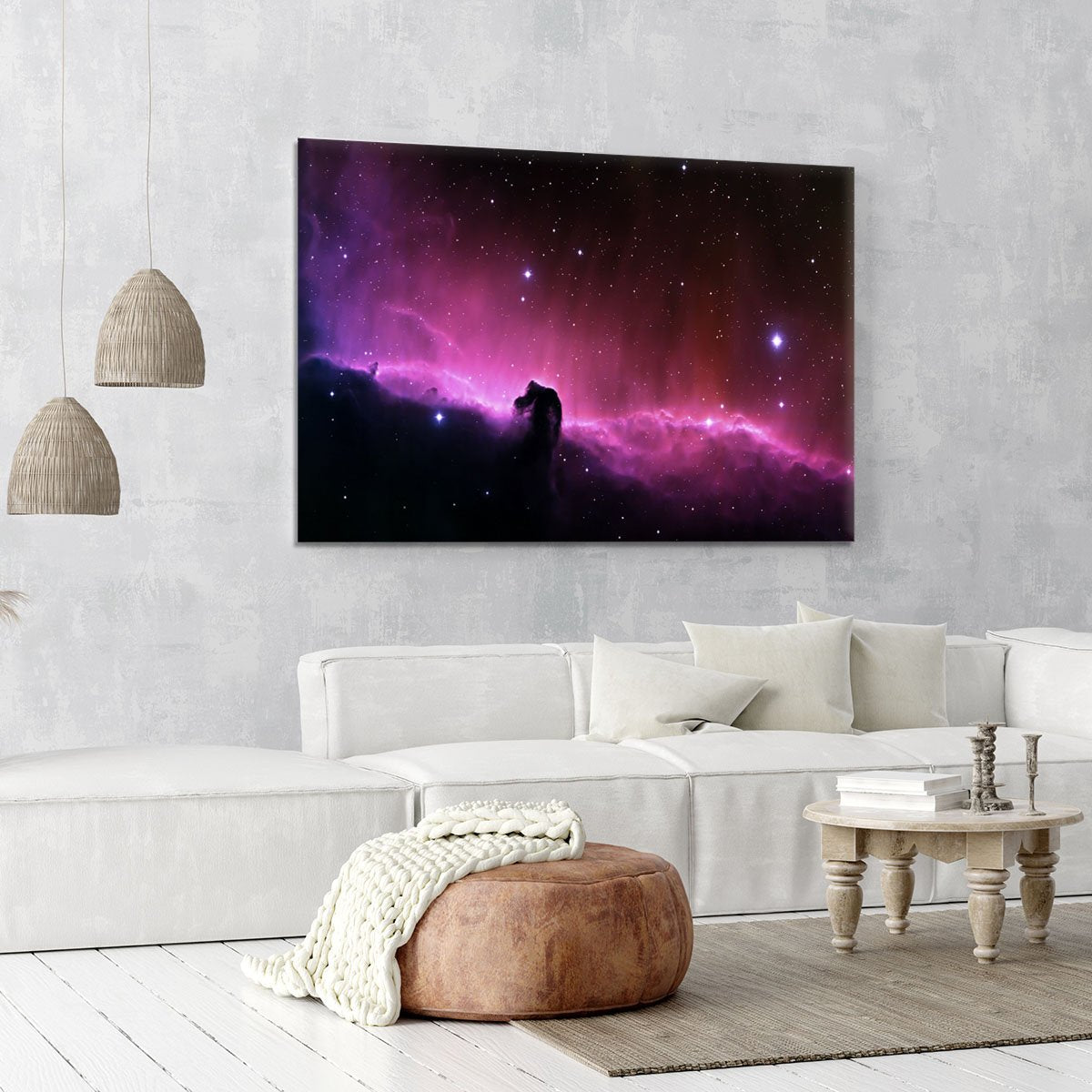 Horse Head Sky Canvas Print or Poster