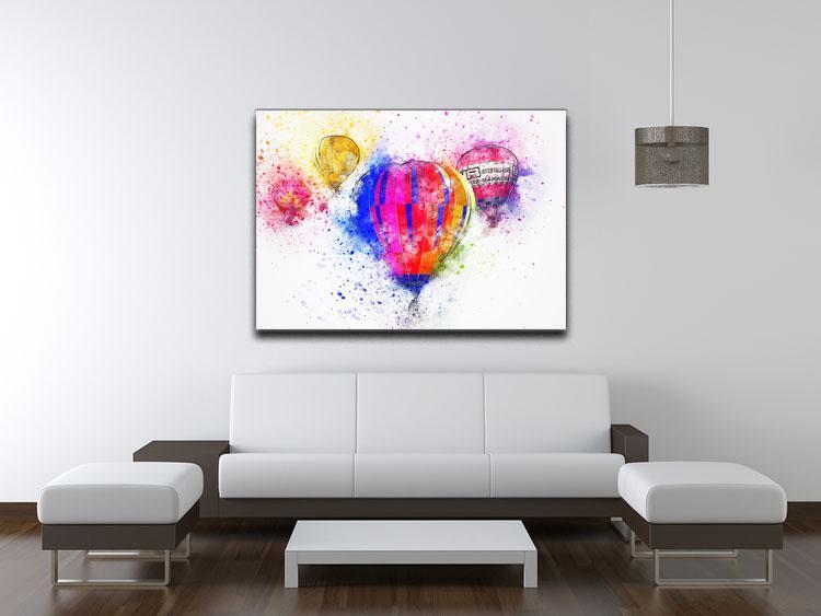 Hot Air Ballon Splash Version 2 Canvas Print or Poster - Canvas Art Rocks - 4