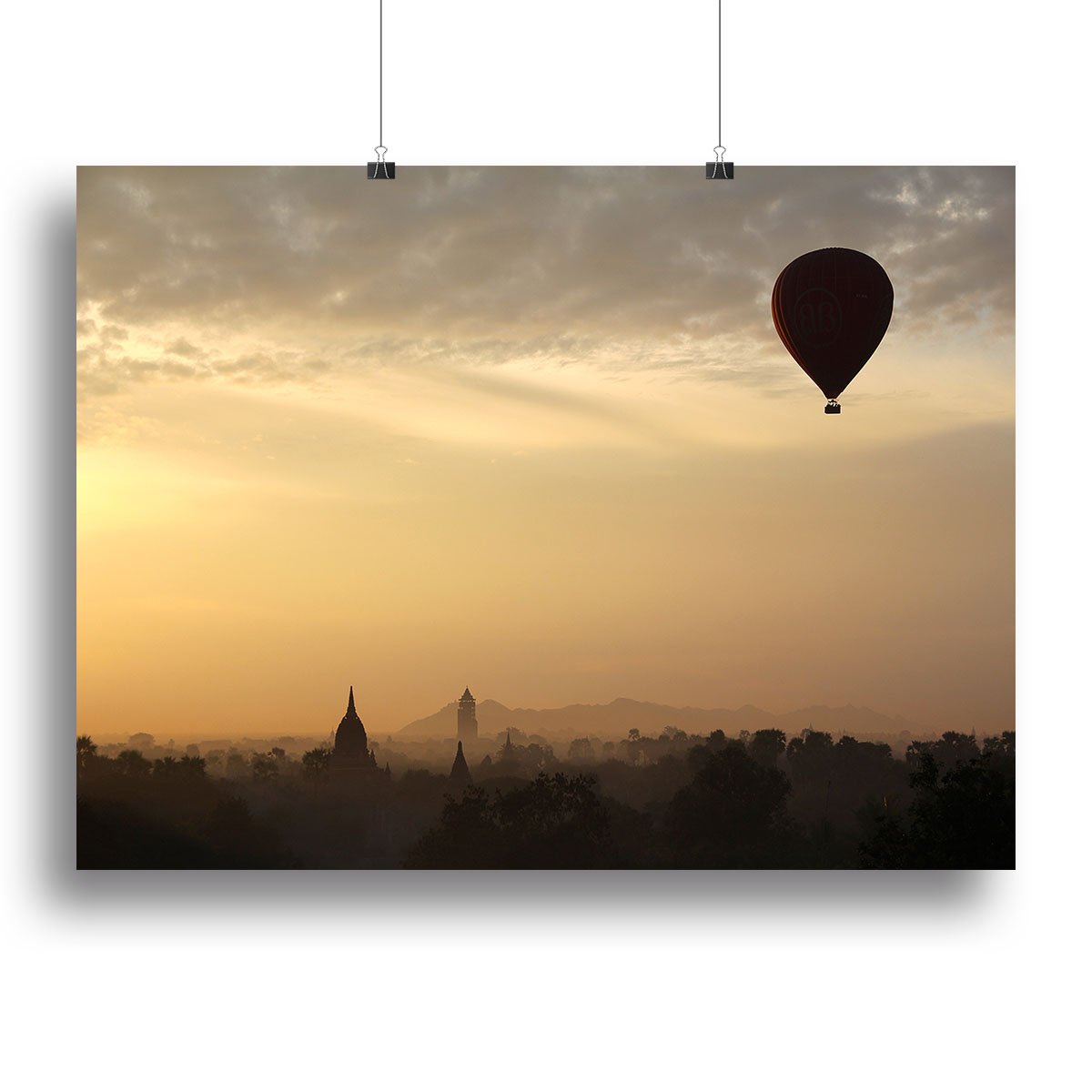 Hot Air Balloon Canvas Print or Poster