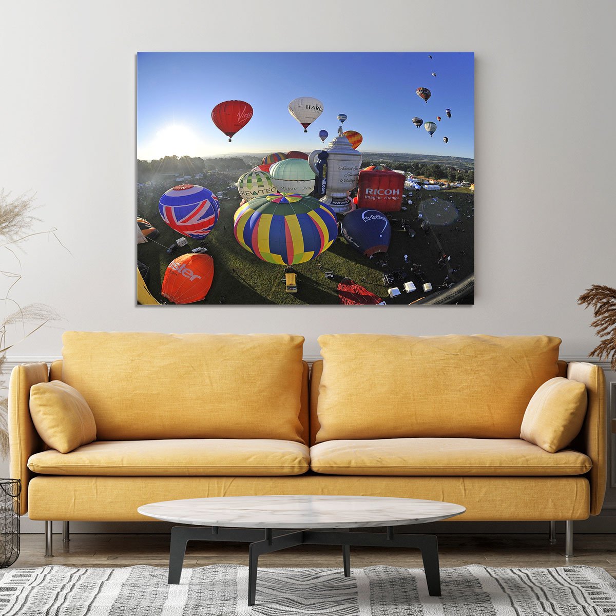 Hot Air Balloons Bristol Canvas Print or Poster