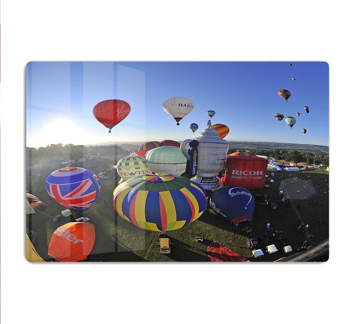Hot Air Balloons Bristol HD Metal Print - Canvas Art Rocks - 1