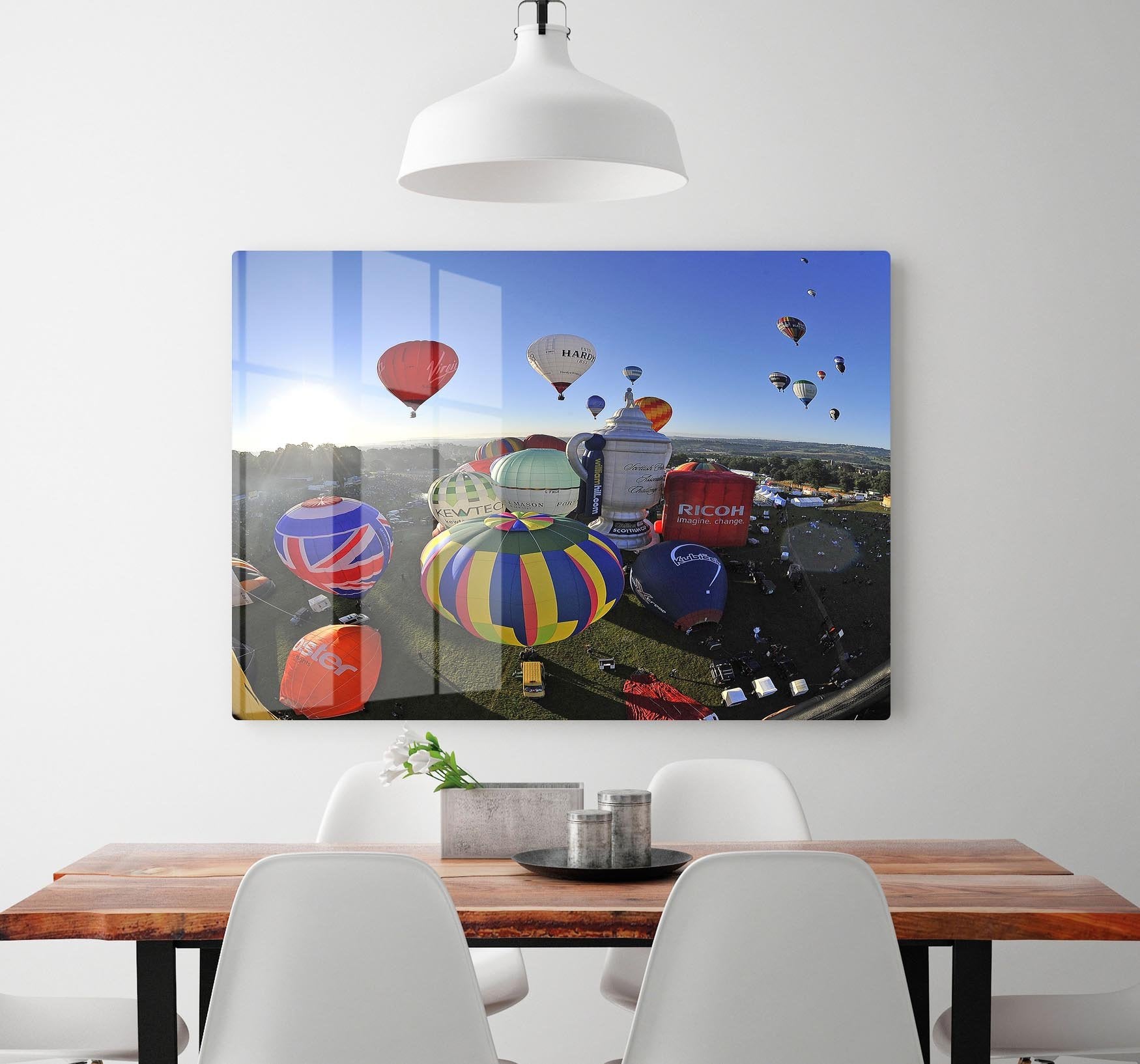 Hot Air Balloons Bristol HD Metal Print - Canvas Art Rocks - 2