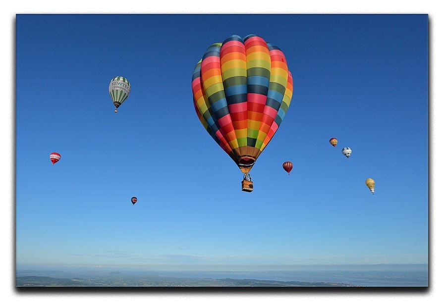 Hot Air Balloons in the sky Canvas Print or Poster - Canvas Art Rocks - 1