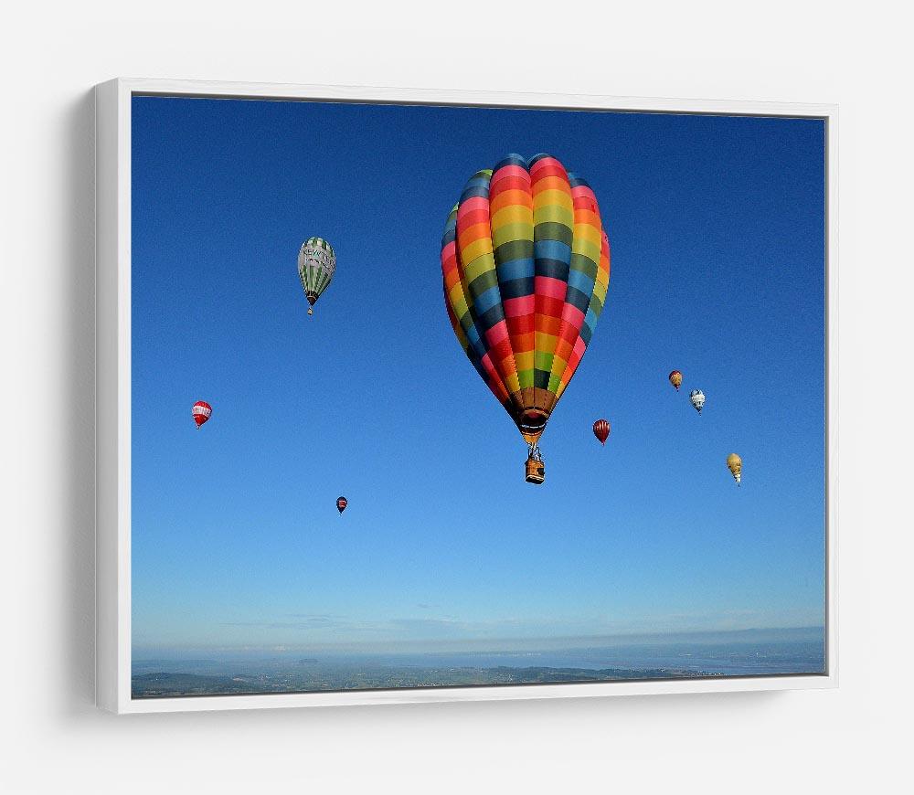 Hot Air Balloons in the sky HD Metal Print - Canvas Art Rocks - 7
