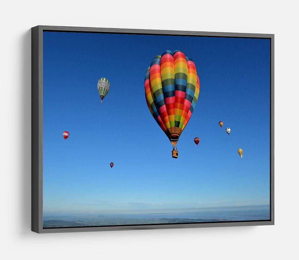 Hot Air Balloons in the sky HD Metal Print - Canvas Art Rocks - 9