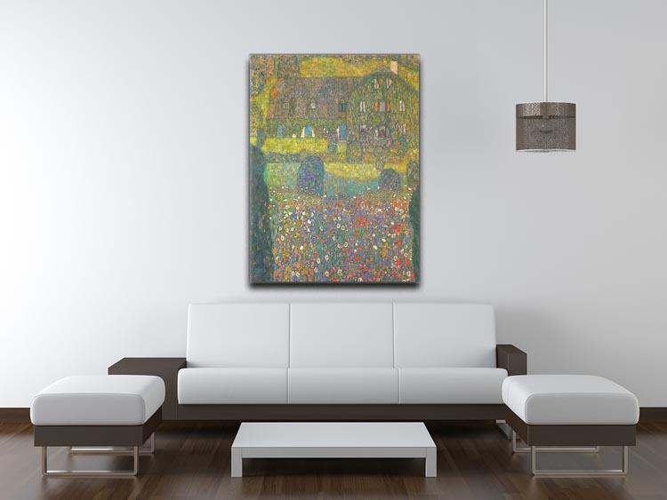 House in Attersee by Klimt Canvas Print or Poster - Canvas Art Rocks - 4