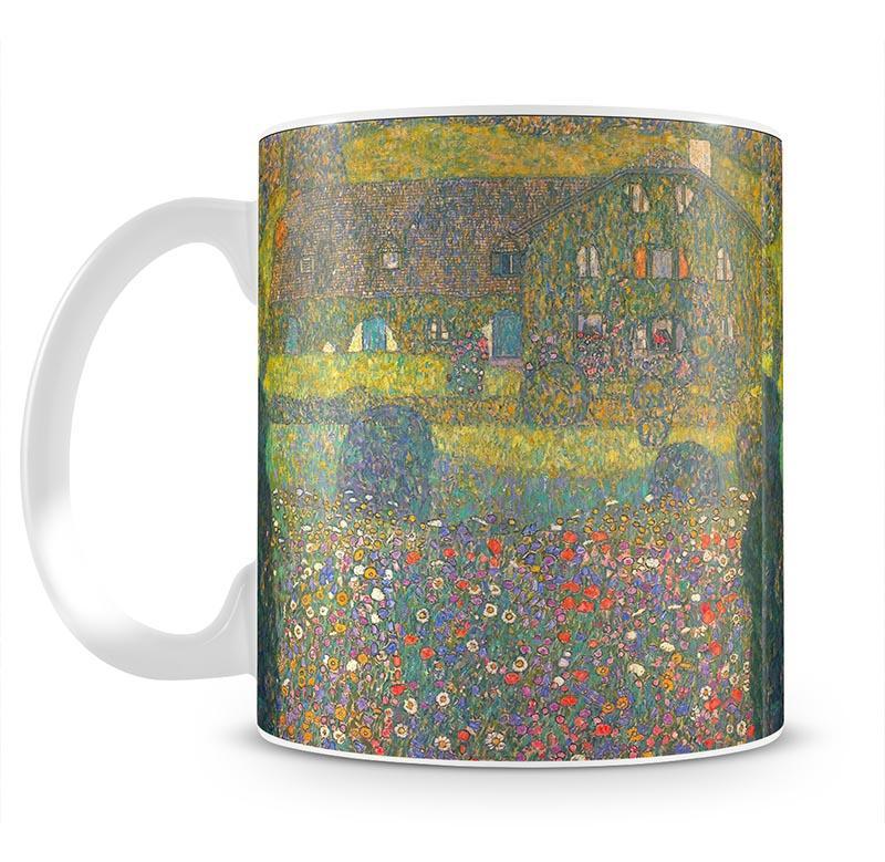 House in Attersee by Klimt Mug - Canvas Art Rocks - 2