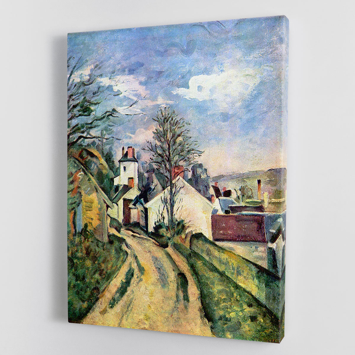 House of Dr. Gachet by Cezanne Canvas Print or Poster - Canvas Art Rocks - 1