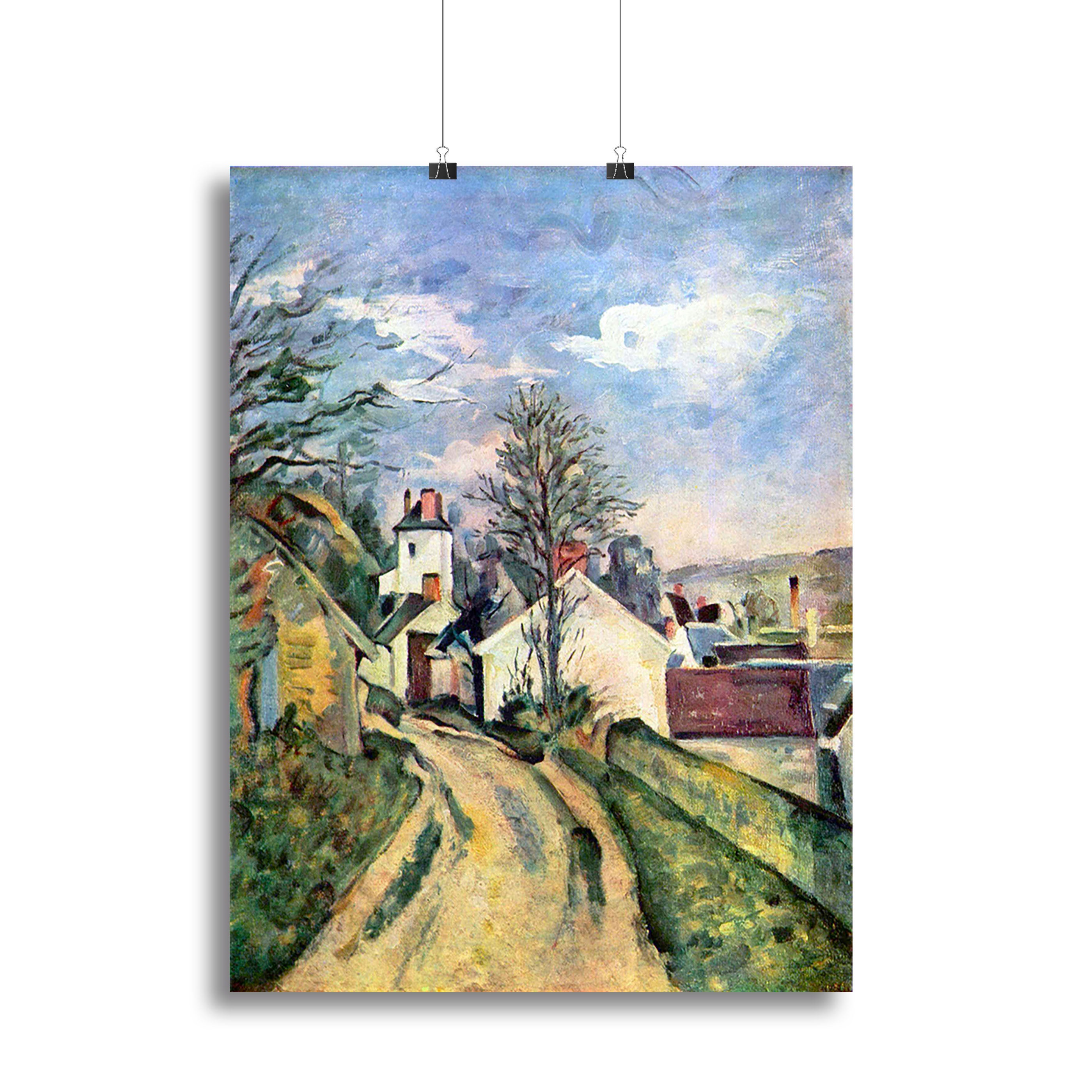House of Dr. Gachet by Cezanne Canvas Print or Poster - Canvas Art Rocks - 2