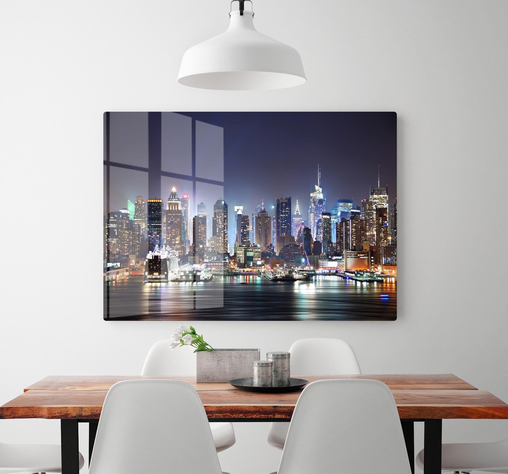 Hudson River with refelctions HD Metal Print