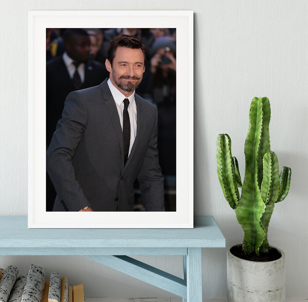 Hugh Jackman Framed Print - Canvas Art Rocks - 5