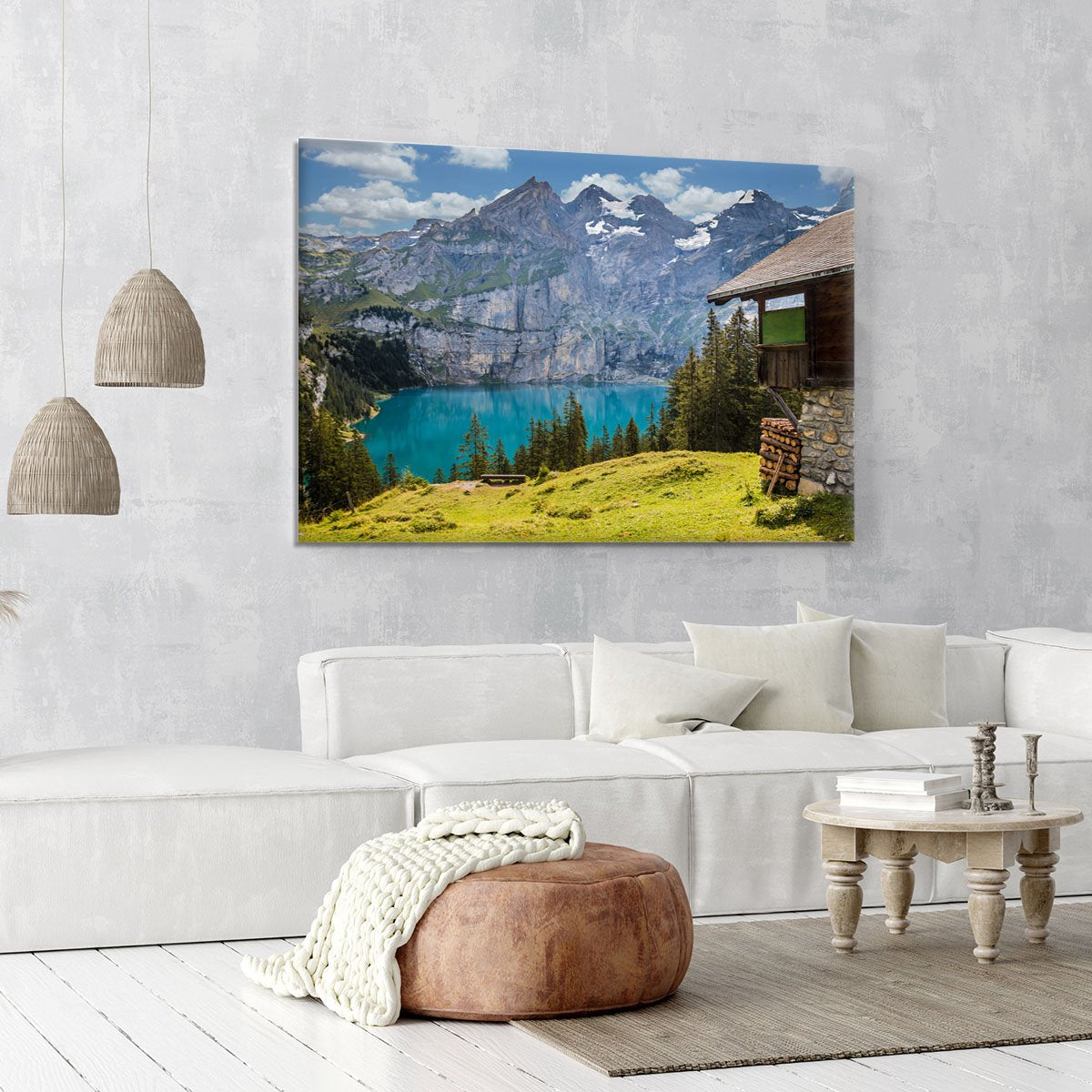 Hut Canvas Print or Poster