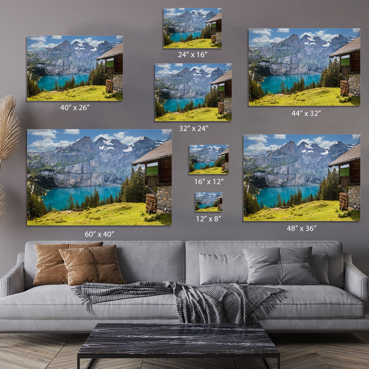 Hut Canvas Print or Poster