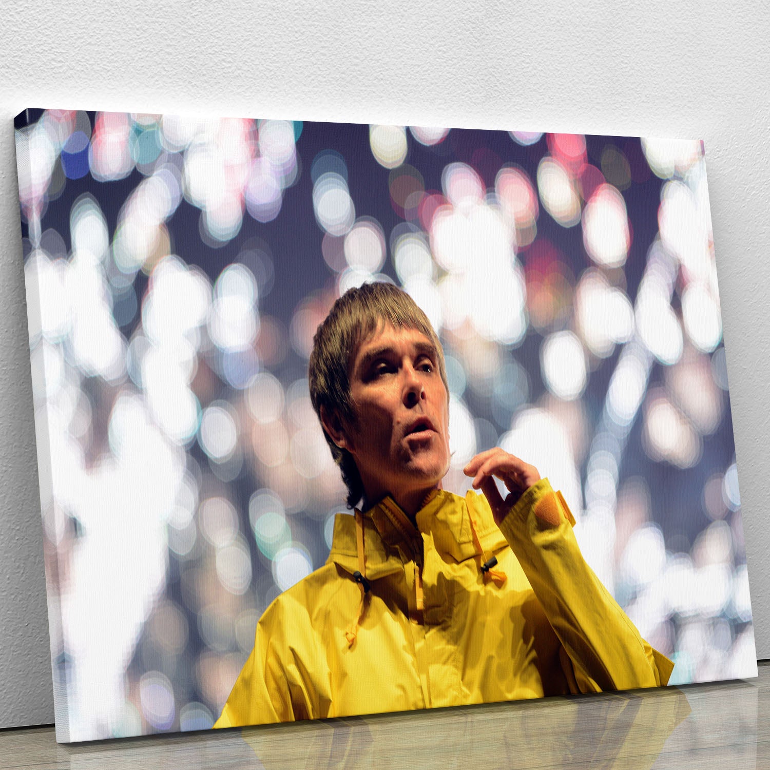 Ian Brown of the Stone Roses at the Isle of Wight Canvas Print or Poster