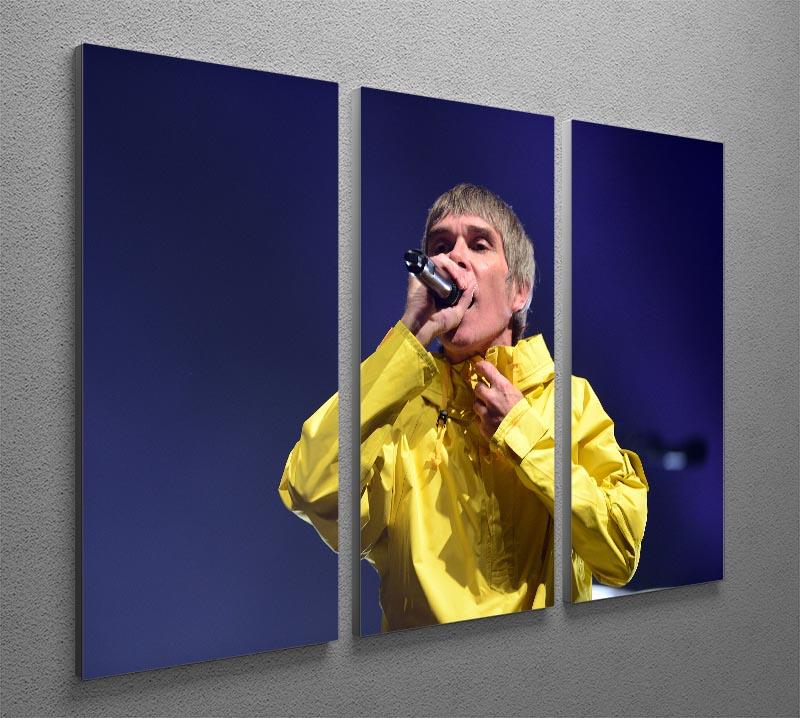 Ian Brown of the Stone Roses 3 Split Panel Canvas Print - Canvas Art Rocks - 2