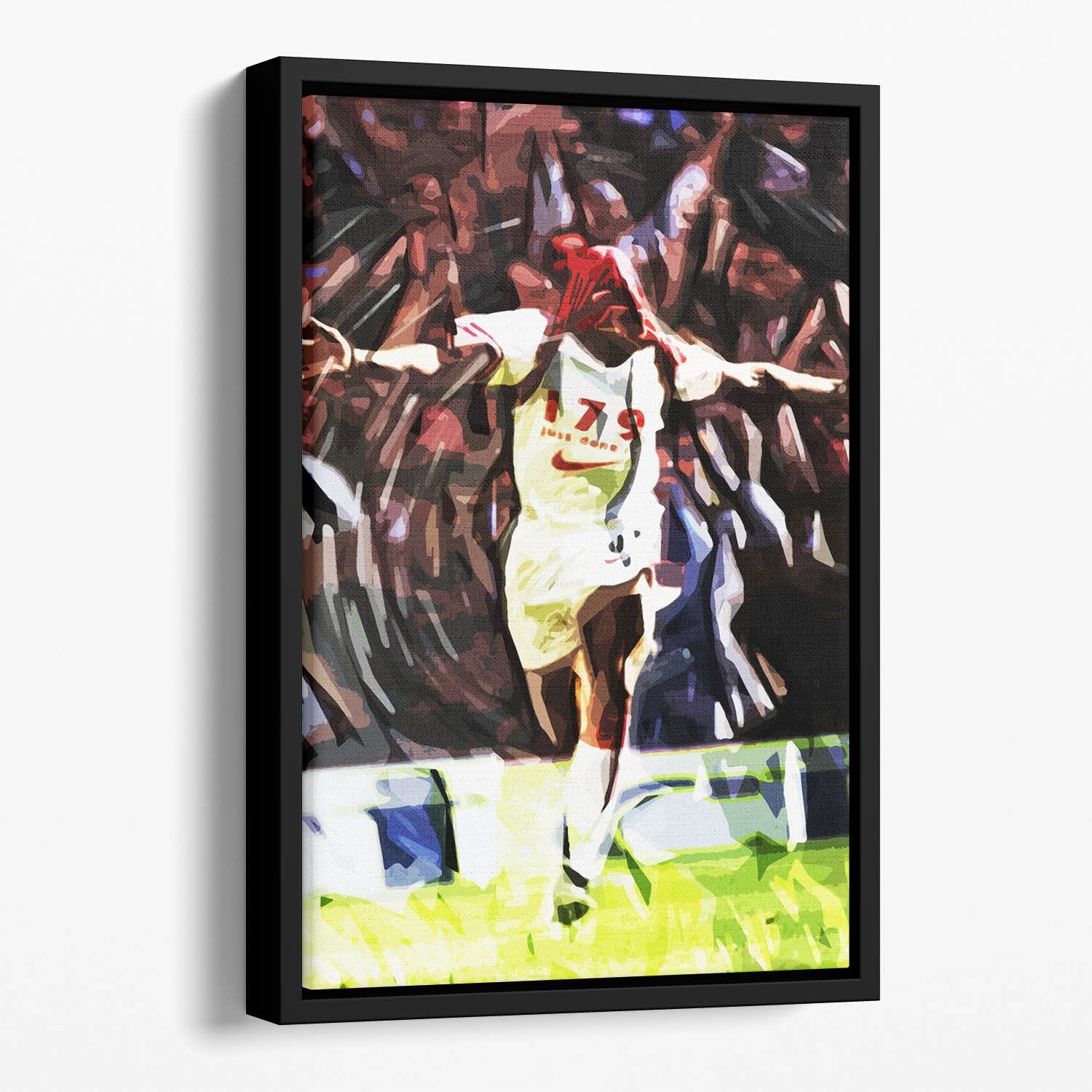 Ian Wright Just Done It Floating Framed Canvas