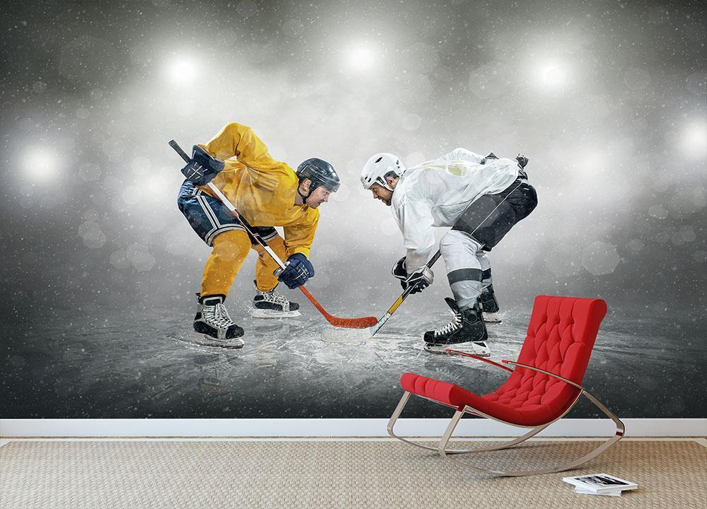 Roller Hockey Fabric, Wallpaper and Home Decor
