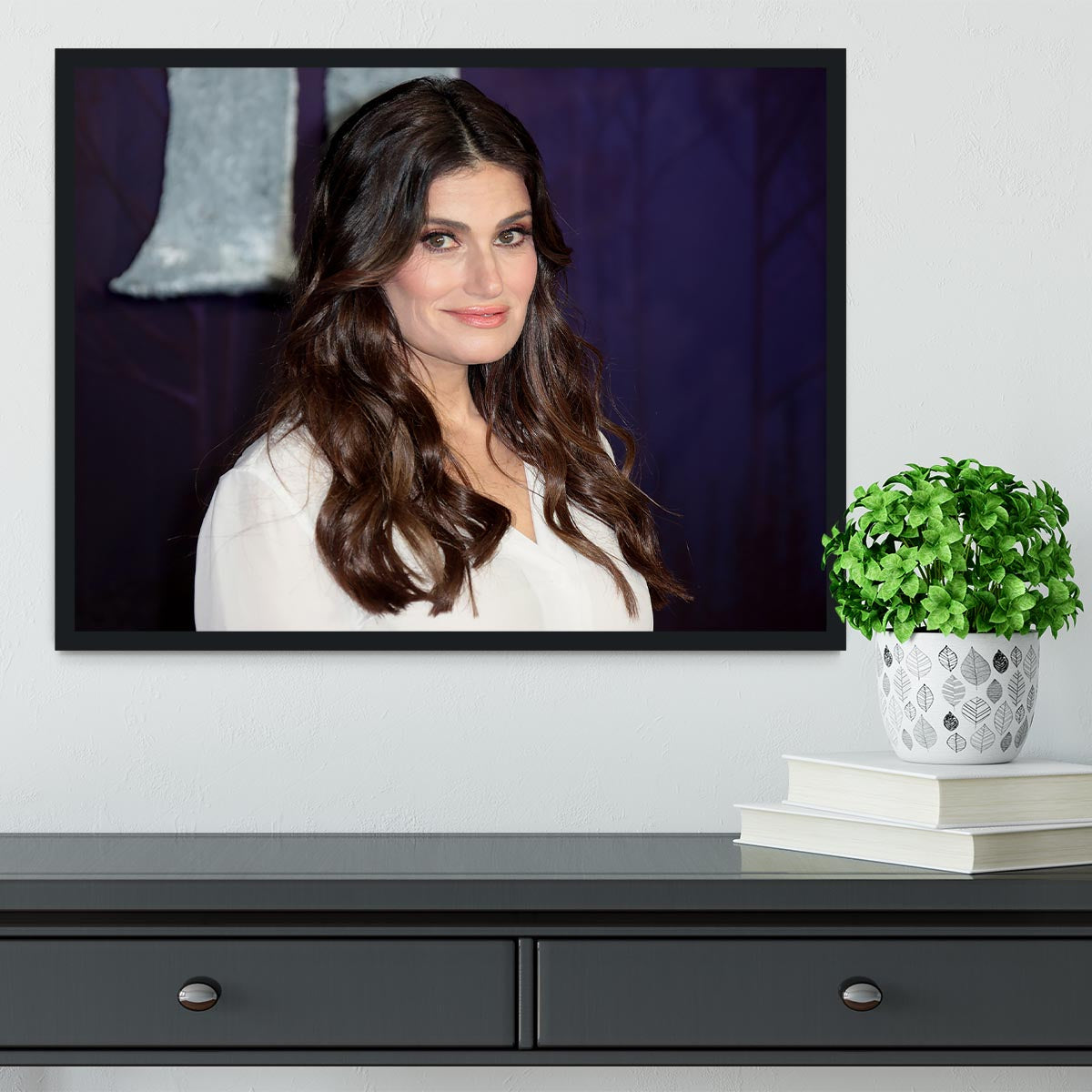 Idina Menzel Framed Print - Canvas Art Rocks - 2