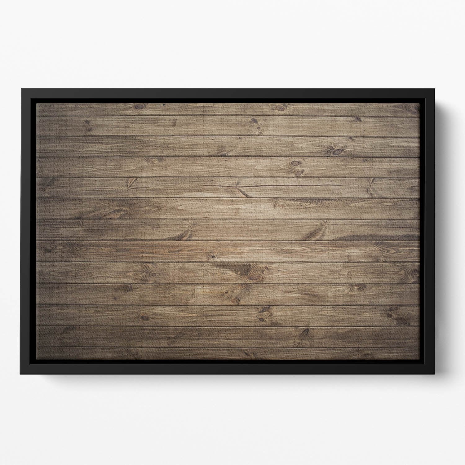 Image of wood texture Floating Framed Canvas