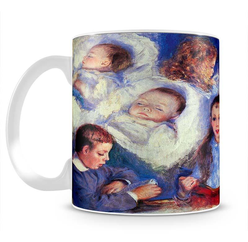 Images of childrens character heads by Renoir Mug - Canvas Art Rocks - 2
