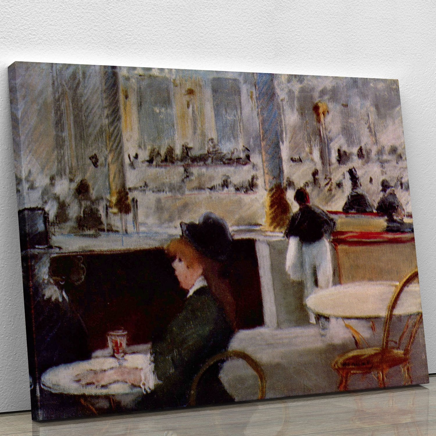 In Cafe 1 by Manet Canvas Print or Poster