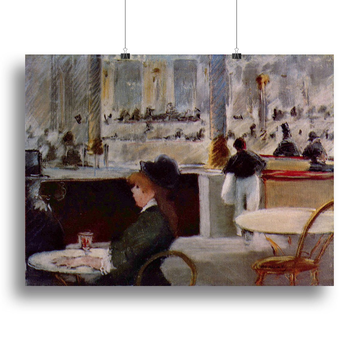 In Cafe 1 by Manet Canvas Print or Poster