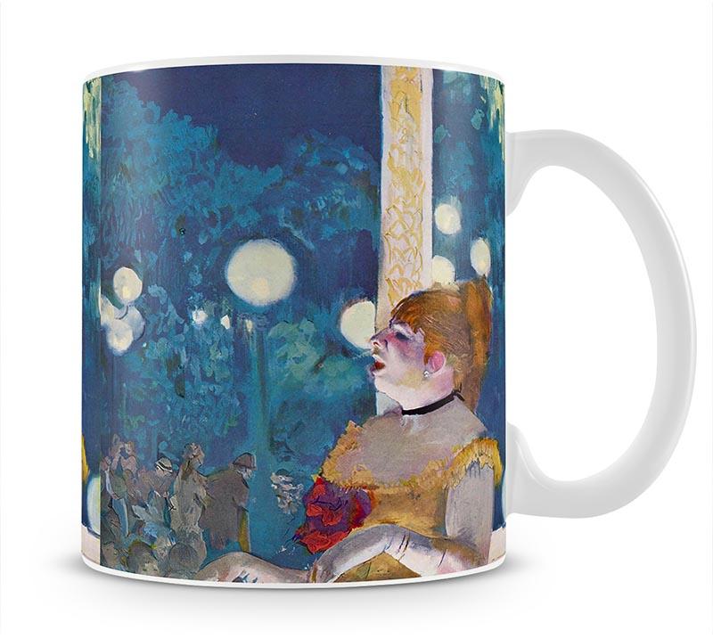 In concert Cafe The Songs of the dog by Degas Mug - Canvas Art Rocks - 1