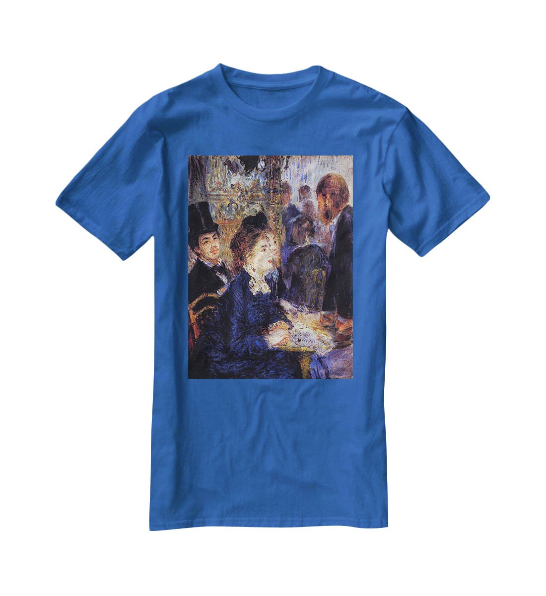 In the Cafe by Renoir T-Shirt - Canvas Art Rocks - 2