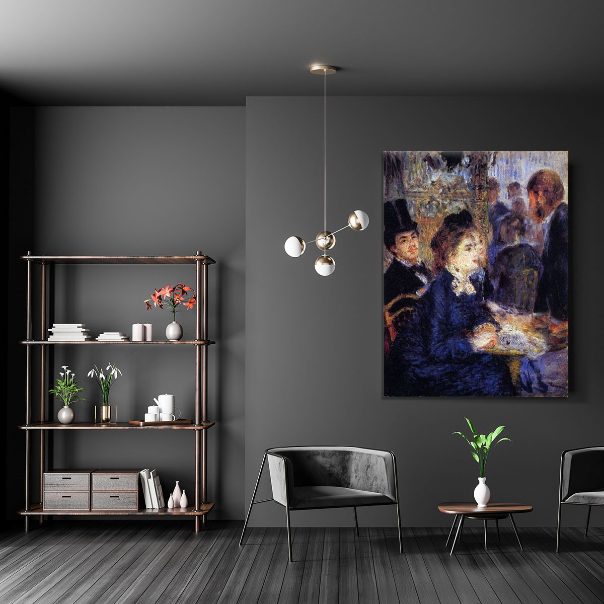 In the Cafe by Renoir Canvas Print or Poster