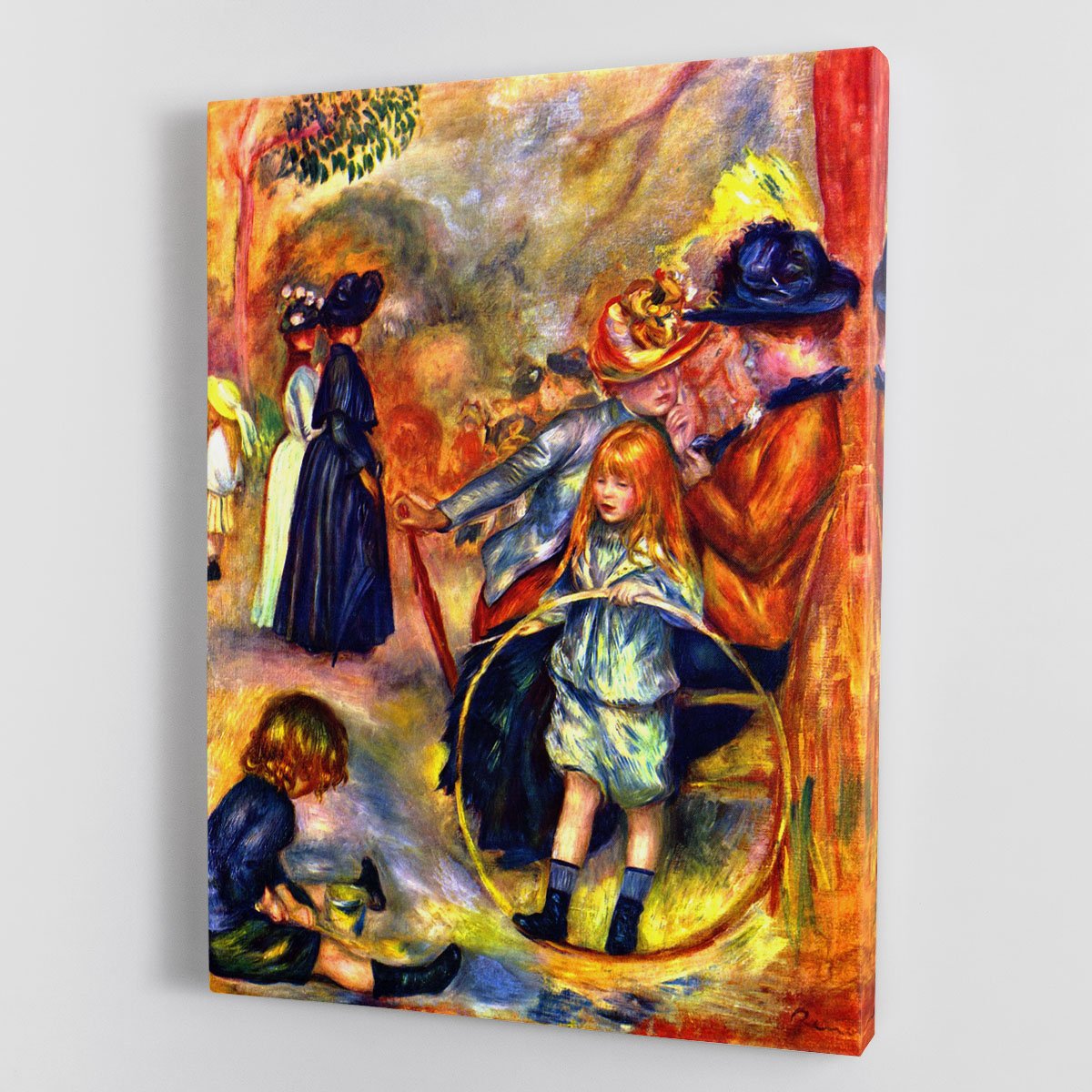 In the Jardin du Luxembourg by Renoir Canvas Print or Poster