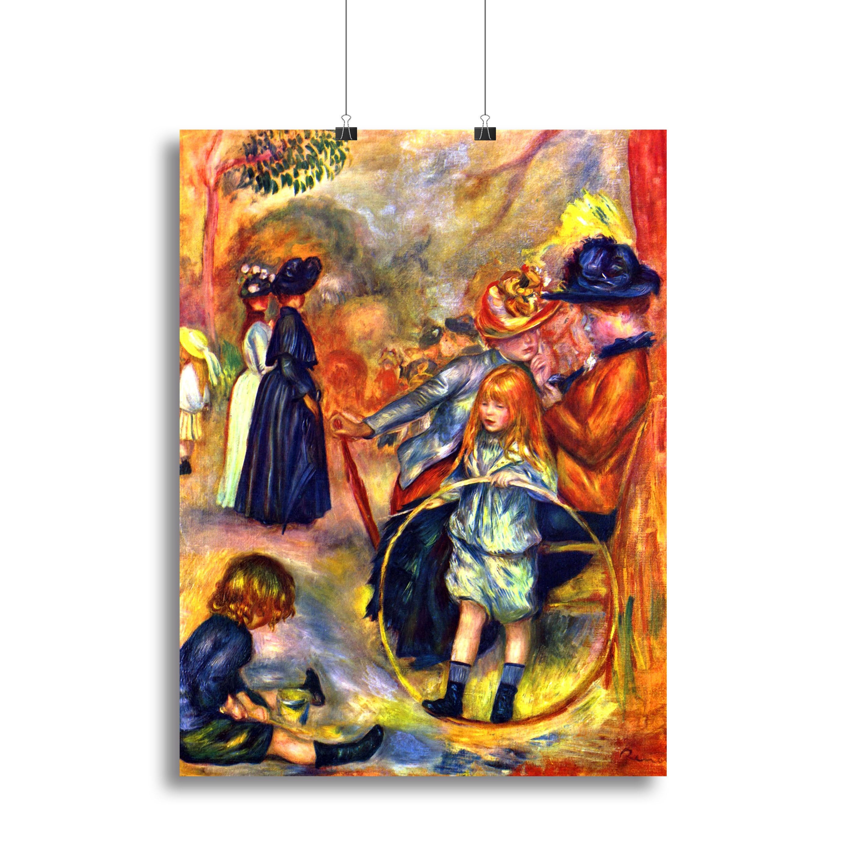 In the Jardin du Luxembourg by Renoir Canvas Print or Poster