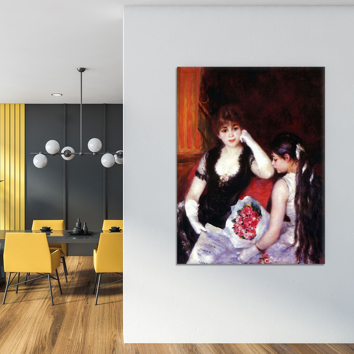 In the Loge by Renoir Canvas Print or Poster