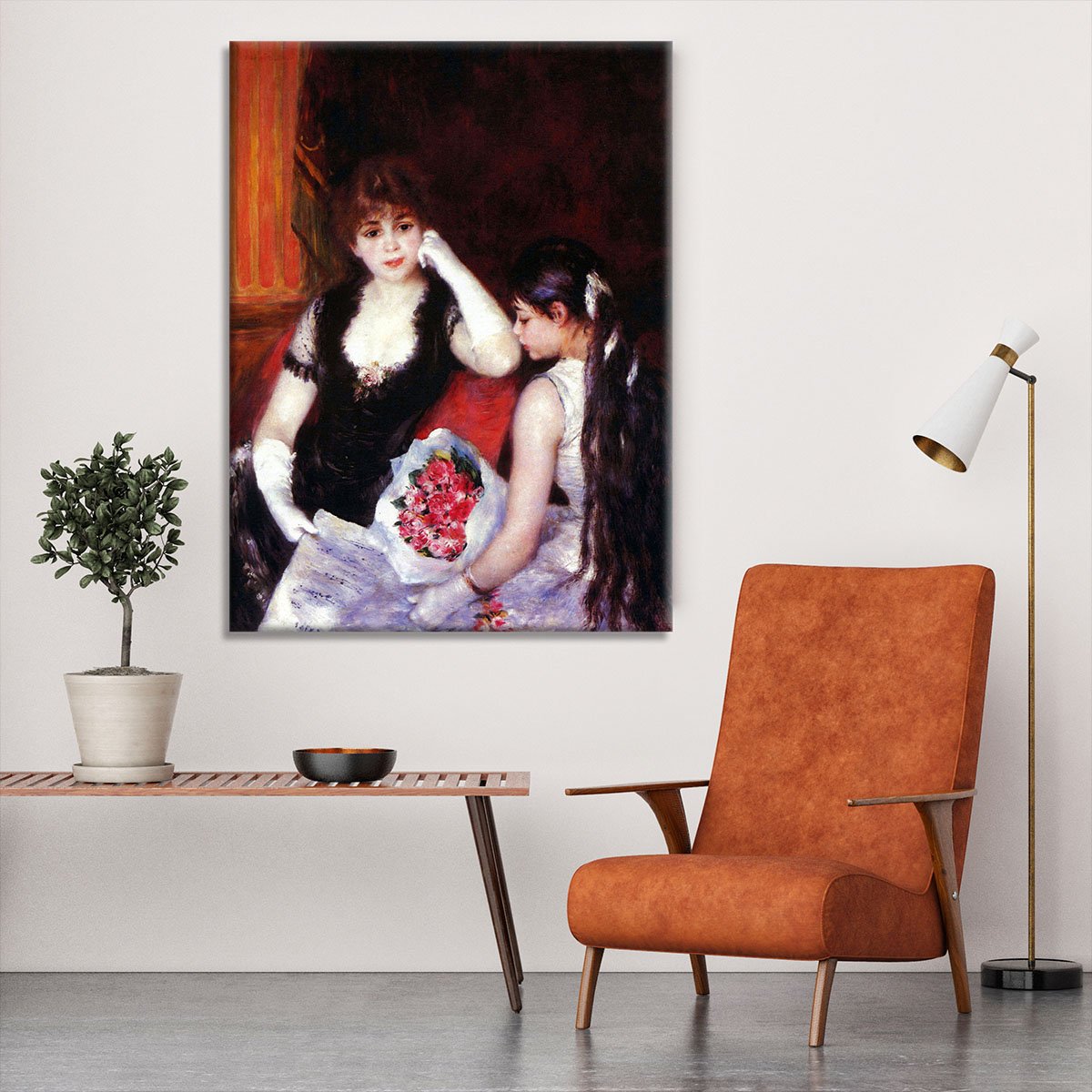 In the Loge by Renoir Canvas Print or Poster