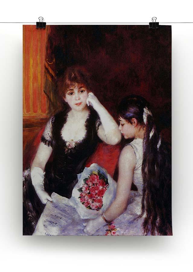 In the Loge by Renoir Canvas Print or Poster - Canvas Art Rocks - 2