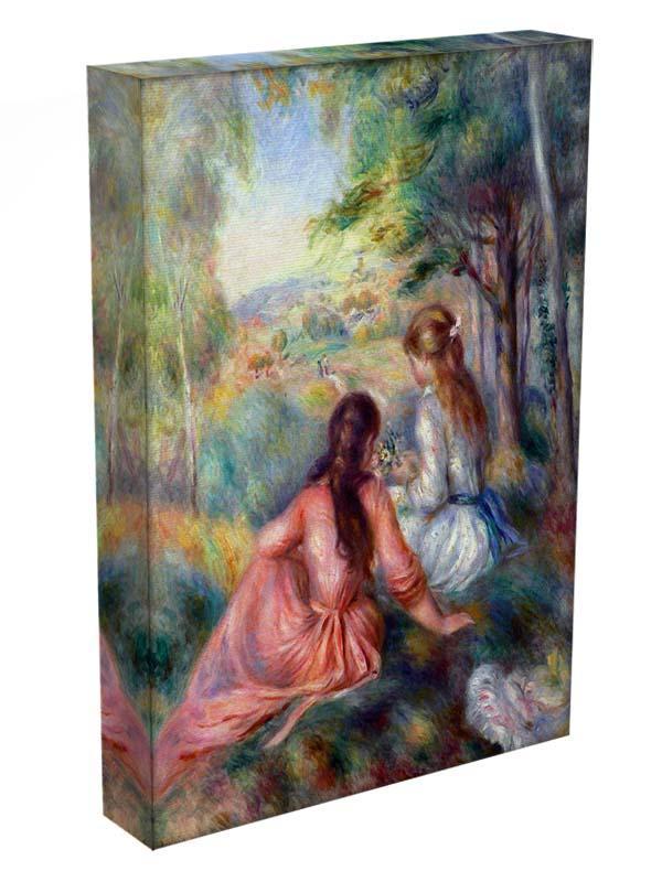 In the meadow by Renoir Canvas Print or Poster - Canvas Art Rocks - 3
