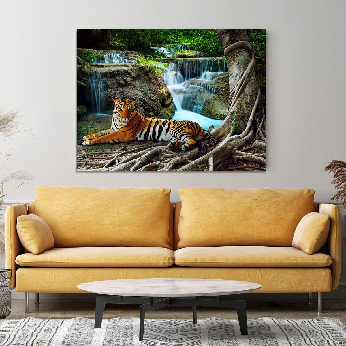 Indochina tiger Canvas Print or Poster