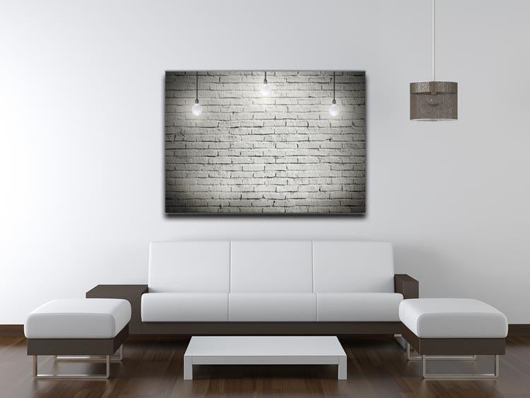 Industrial interior with wooden Canvas Print or Poster - Canvas Art Rocks - 4
