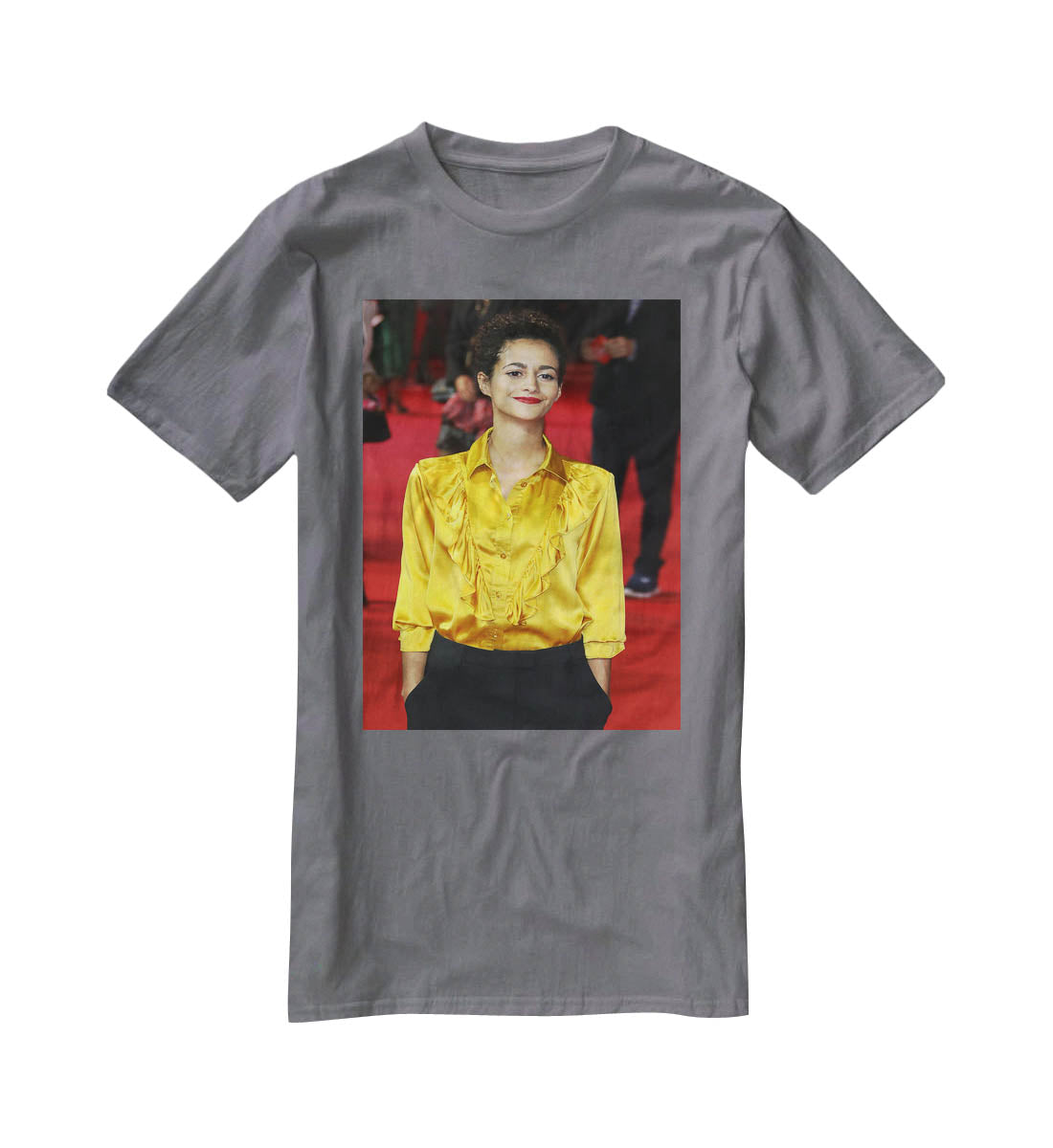 Ines Melab T-Shirt - Canvas Art Rocks - 3