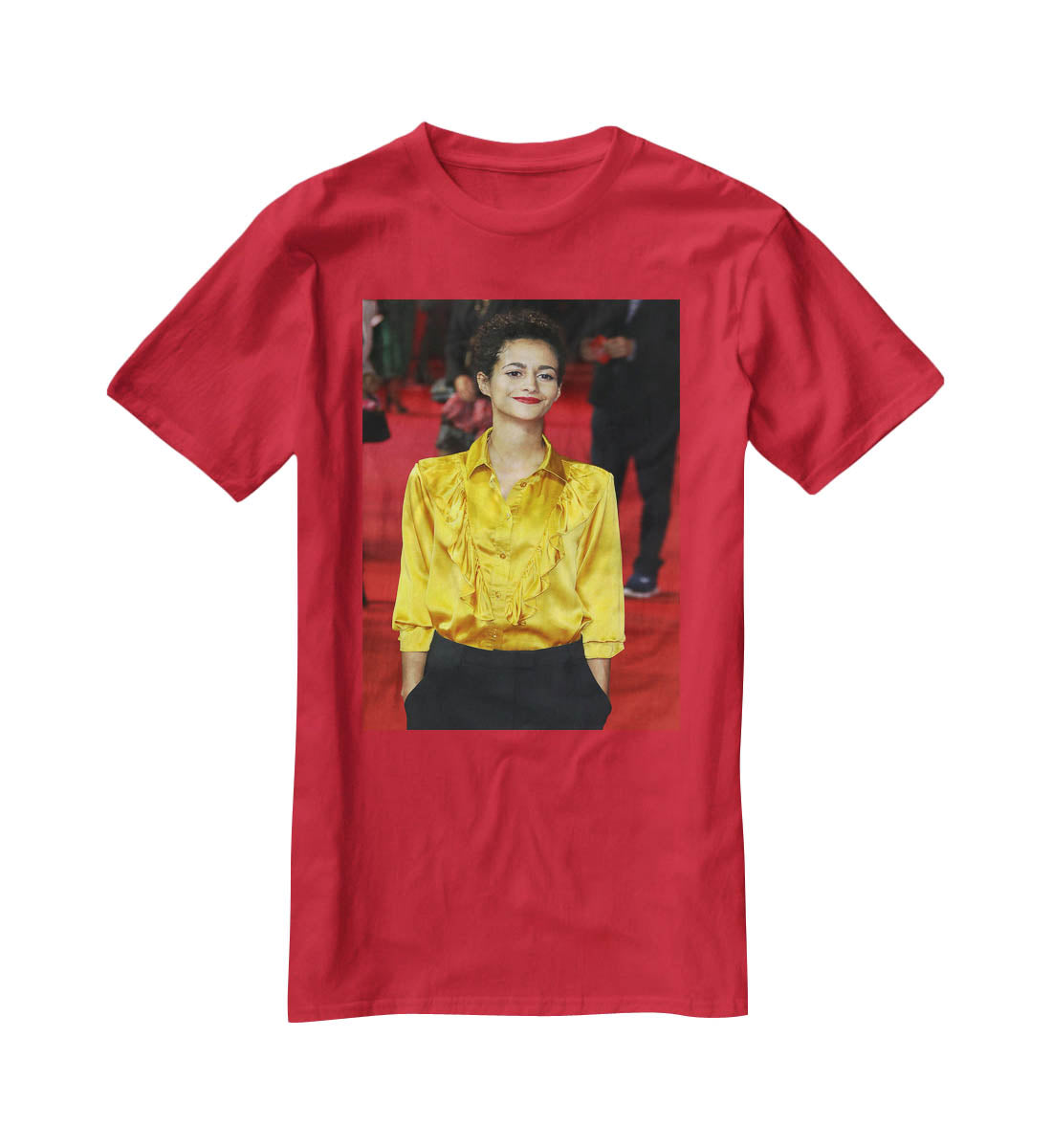 Ines Melab T-Shirt - Canvas Art Rocks - 4