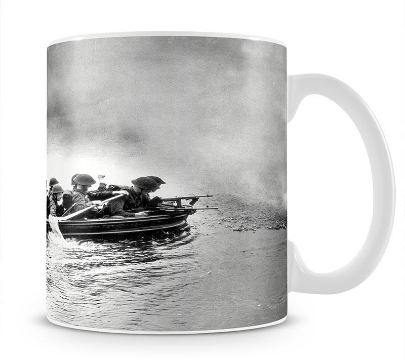 Infantry brigade assault boat drill Mug - Canvas Art Rocks - 1