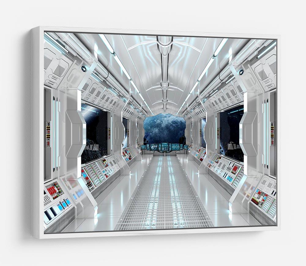Inside Space Shuttle HD Metal Print