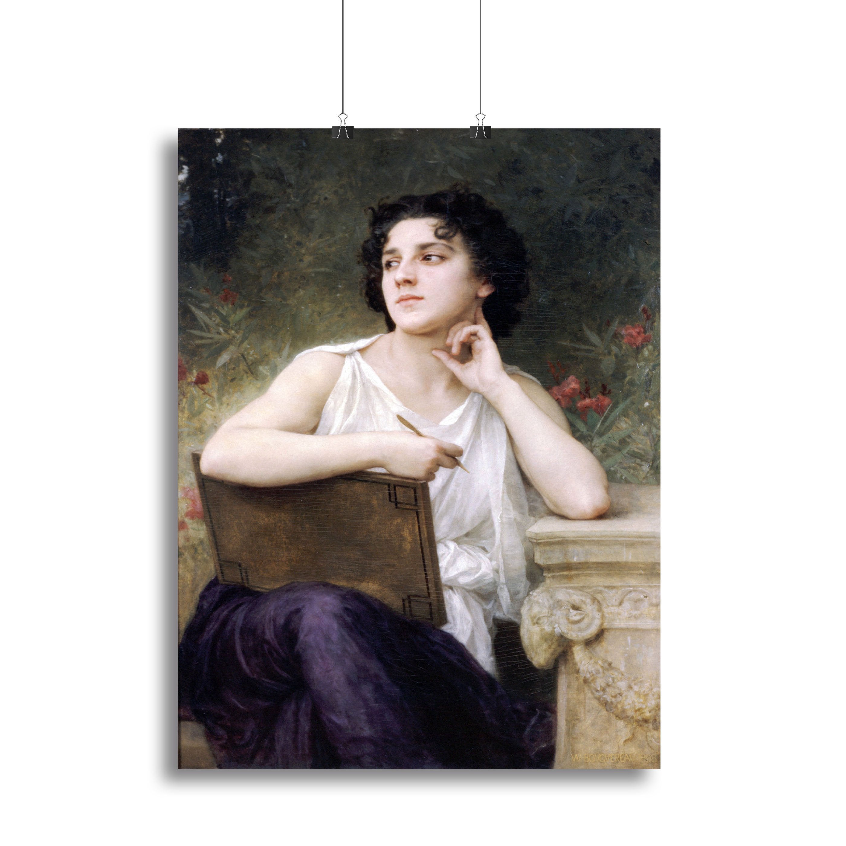 Inspiration By Bouguereau Canvas Print or Poster