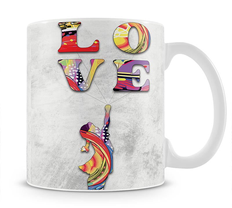 Inspired By Flying Love Mug - Canvas Art Rocks - 1